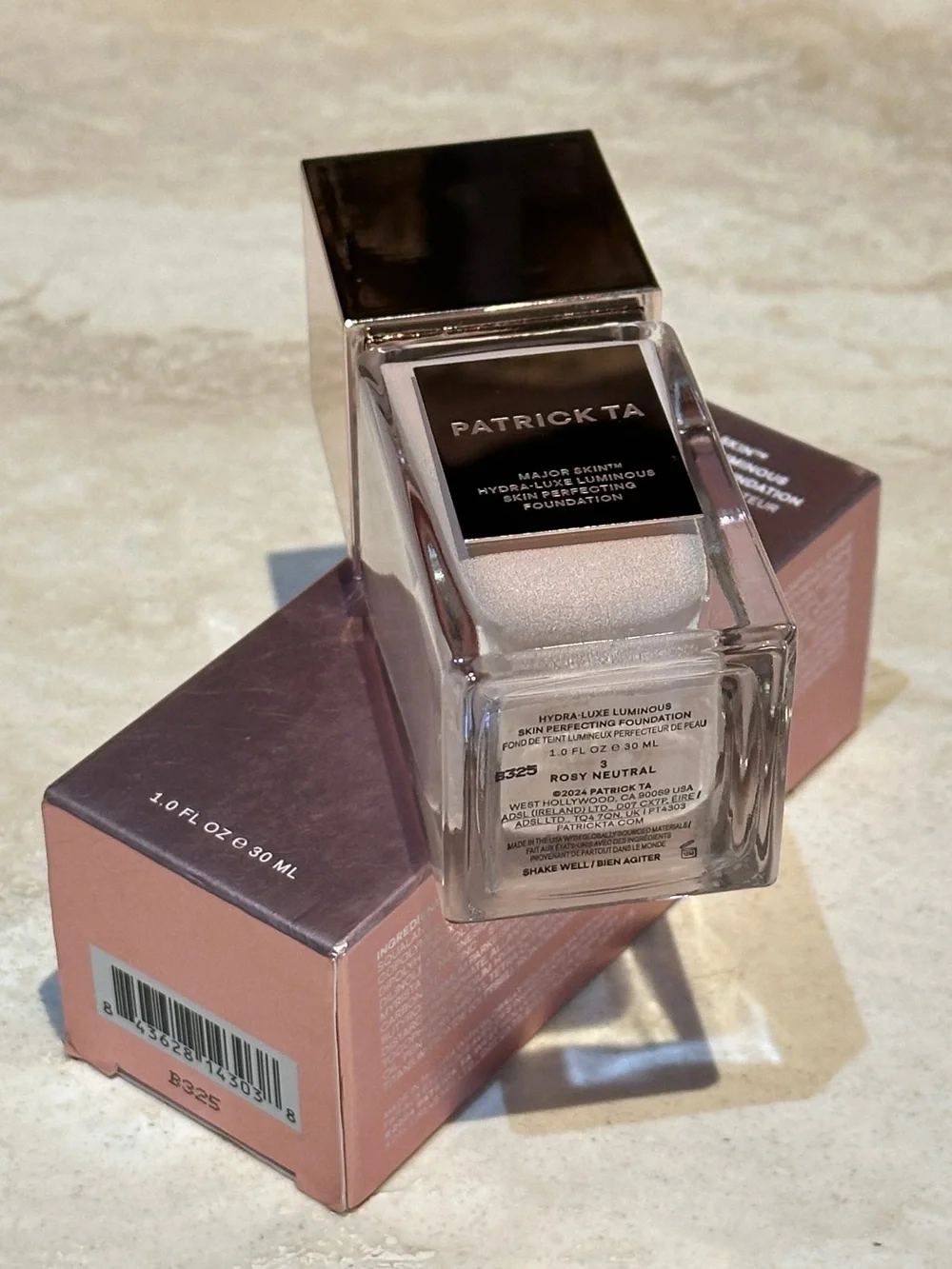 Patrick Ta Major Skin Hydra-Luxe Luminous Skin Foundation 3 Rosy Neutral